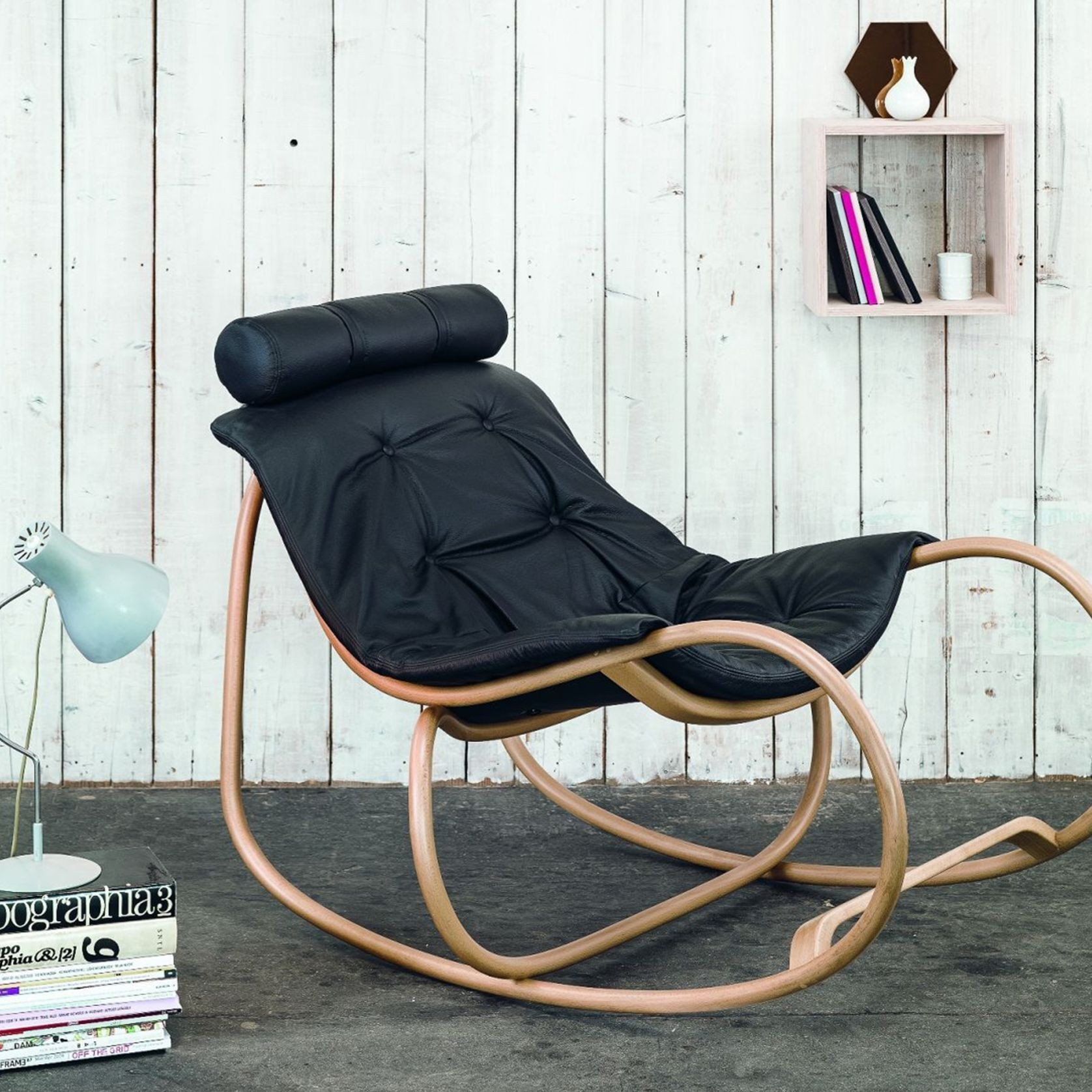 Wave Rocking Lounge Chair by TON gallery detail image