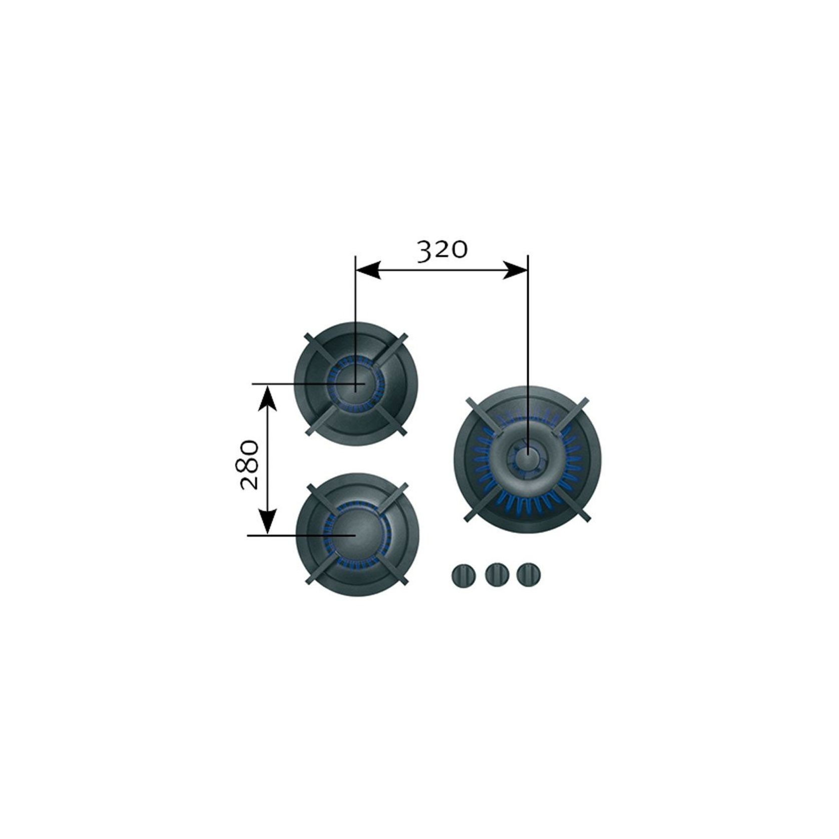 Capital Triple PITT Burner gallery detail image