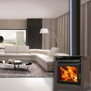 Phoenix Freestanding Wood Fireplace gallery detail image