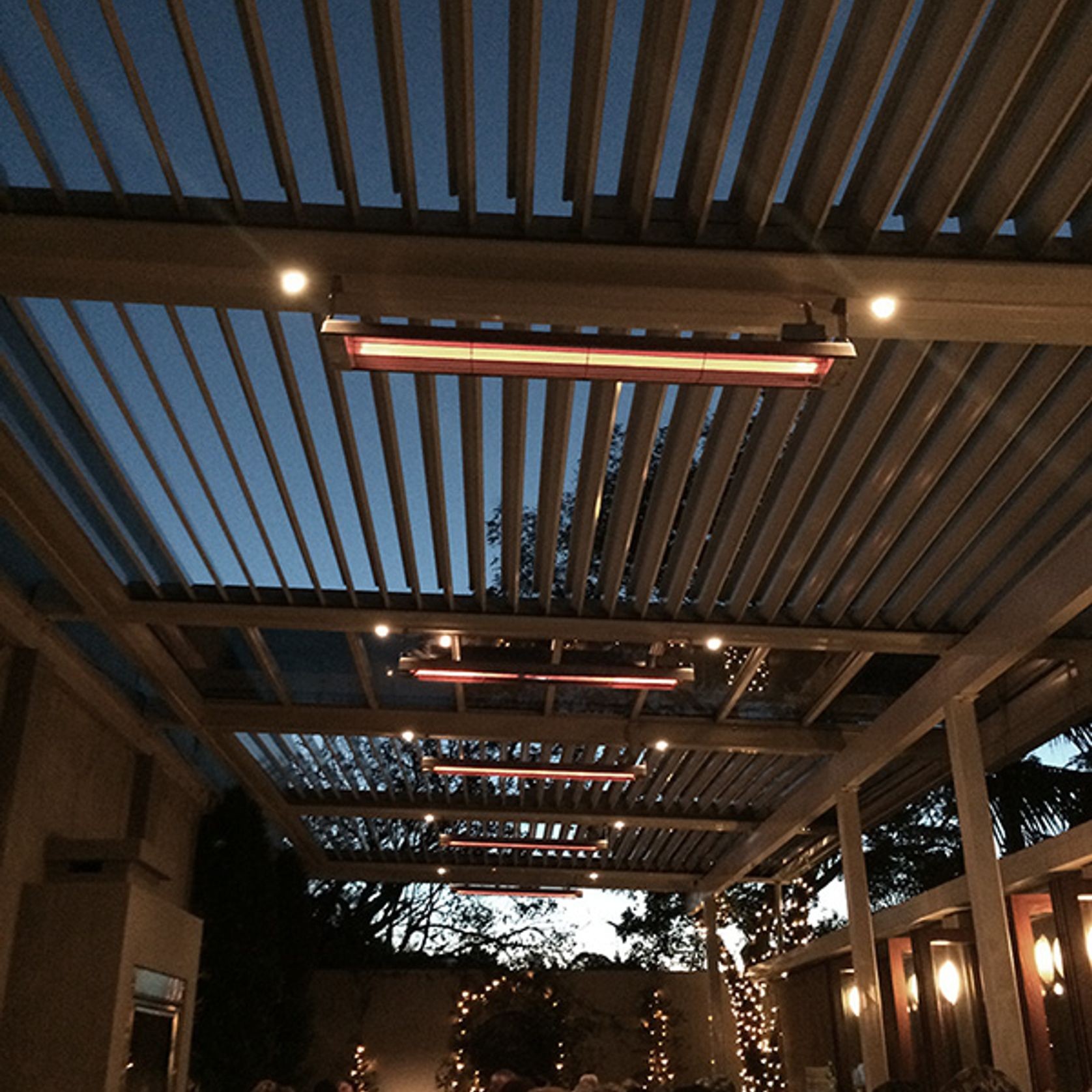 Slimline Heaters Silver by Infratech gallery detail image