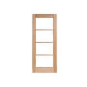 4 Lite Exterior Solid Timber Joinery Doors gallery detail image