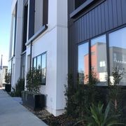 Black Powdercoated Trough Planter 1400 gallery detail image