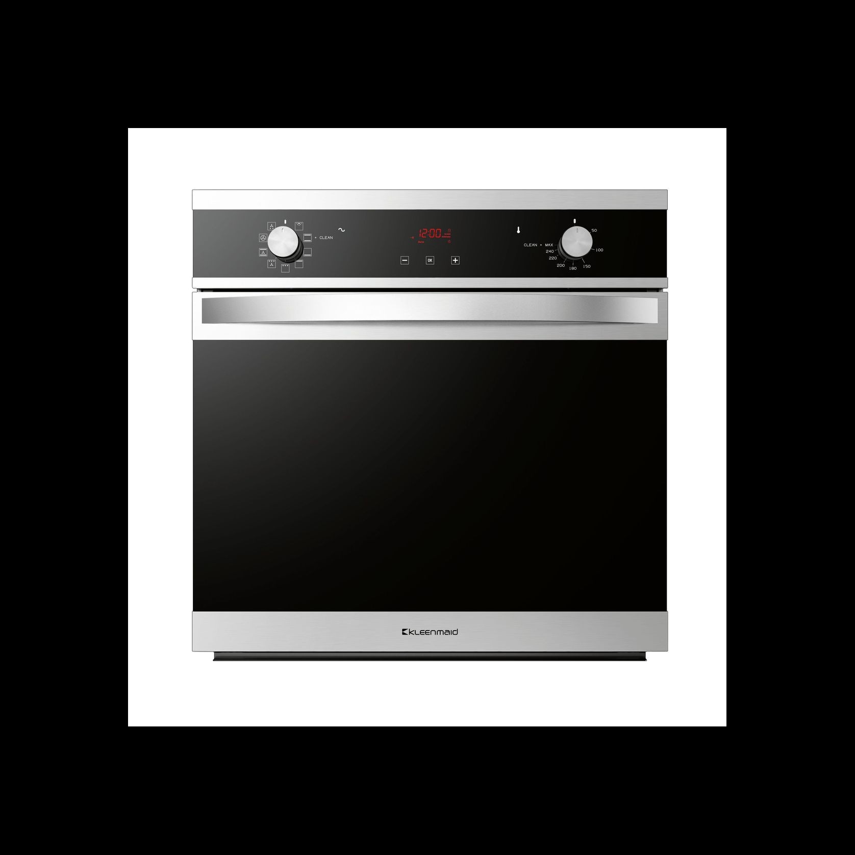Kleenmaid Black Krystal Oven 60cm gallery detail image