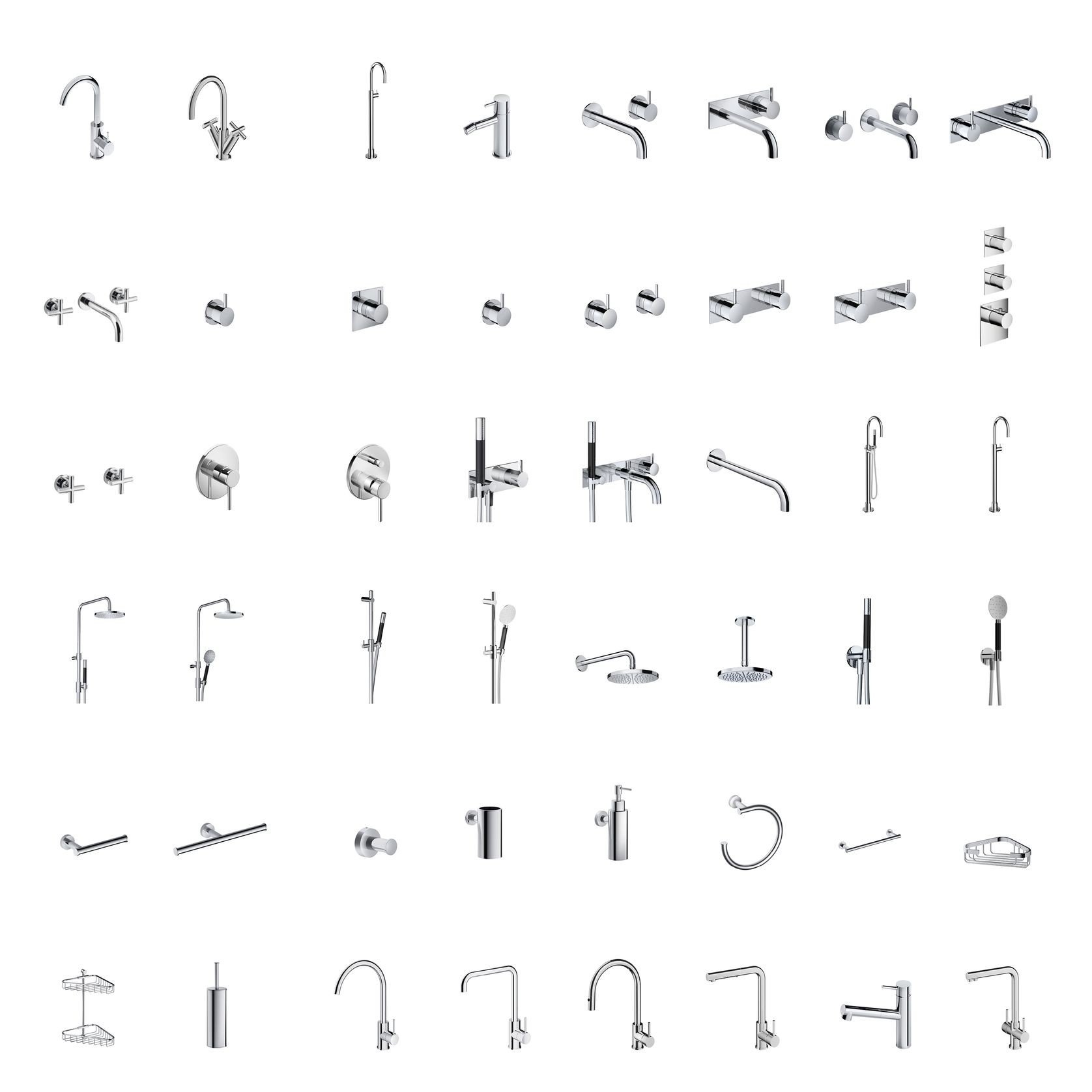 Buddy Flexi Spout Kitchen Mixer Chrome gallery detail image