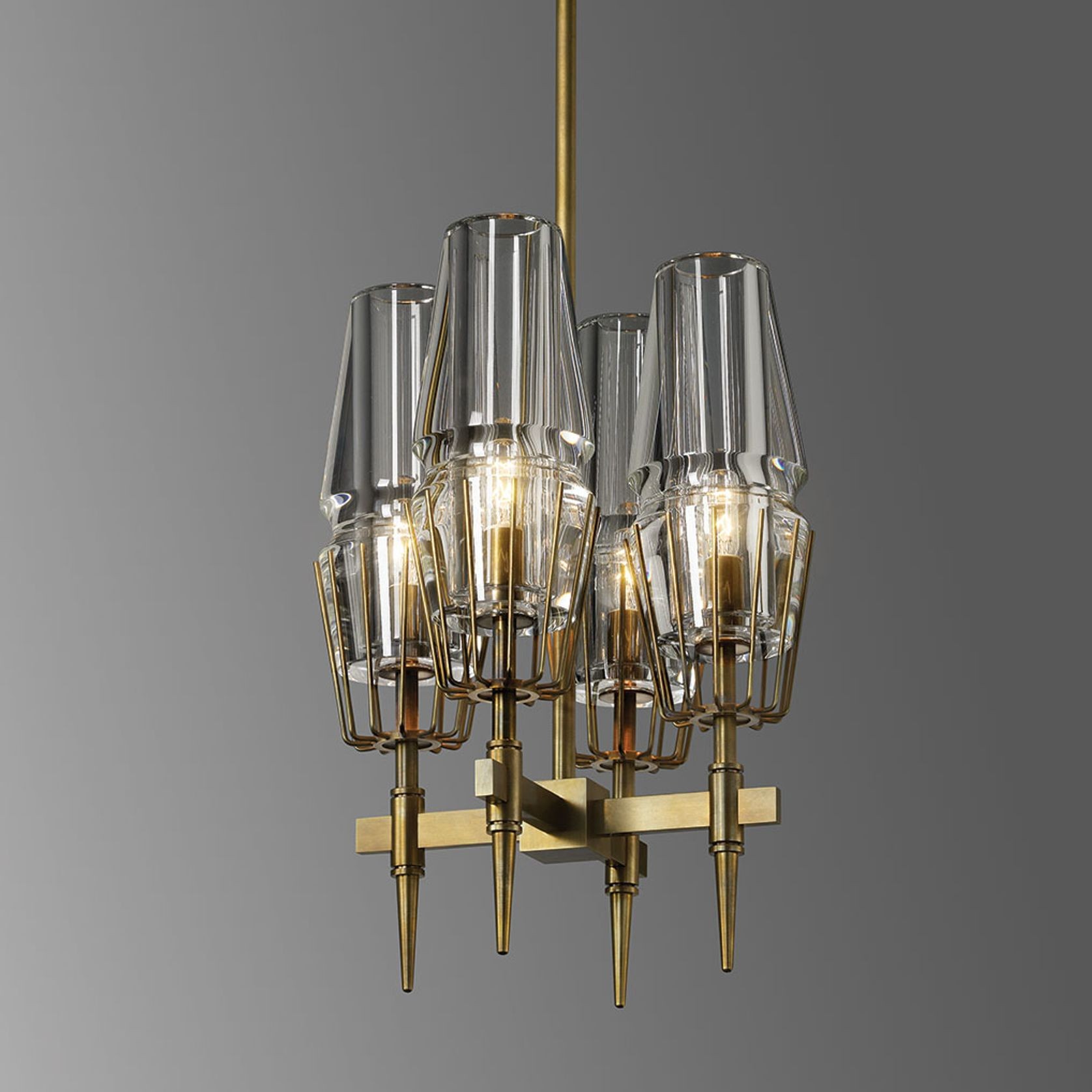 Chaillot 4 Light Pendant gallery detail image