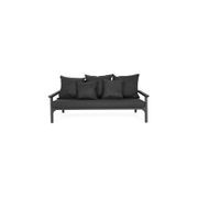 Classique Aluminium Outdoor Sofa - Charcoal Frame gallery detail image