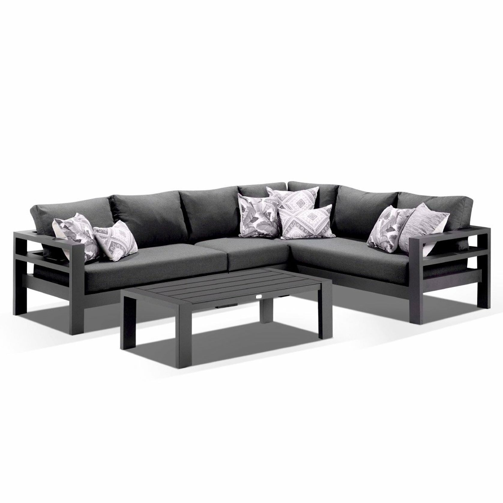 Coast Outdoor Corner Sofa | Charcoal gallery detail image