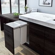 Compact Bin Storage - 2 x 40 Litre Bucket - Door Pull gallery detail image