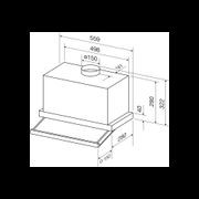 Kleenmaid Concealed Slide Out Rangehood 60cm gallery detail image