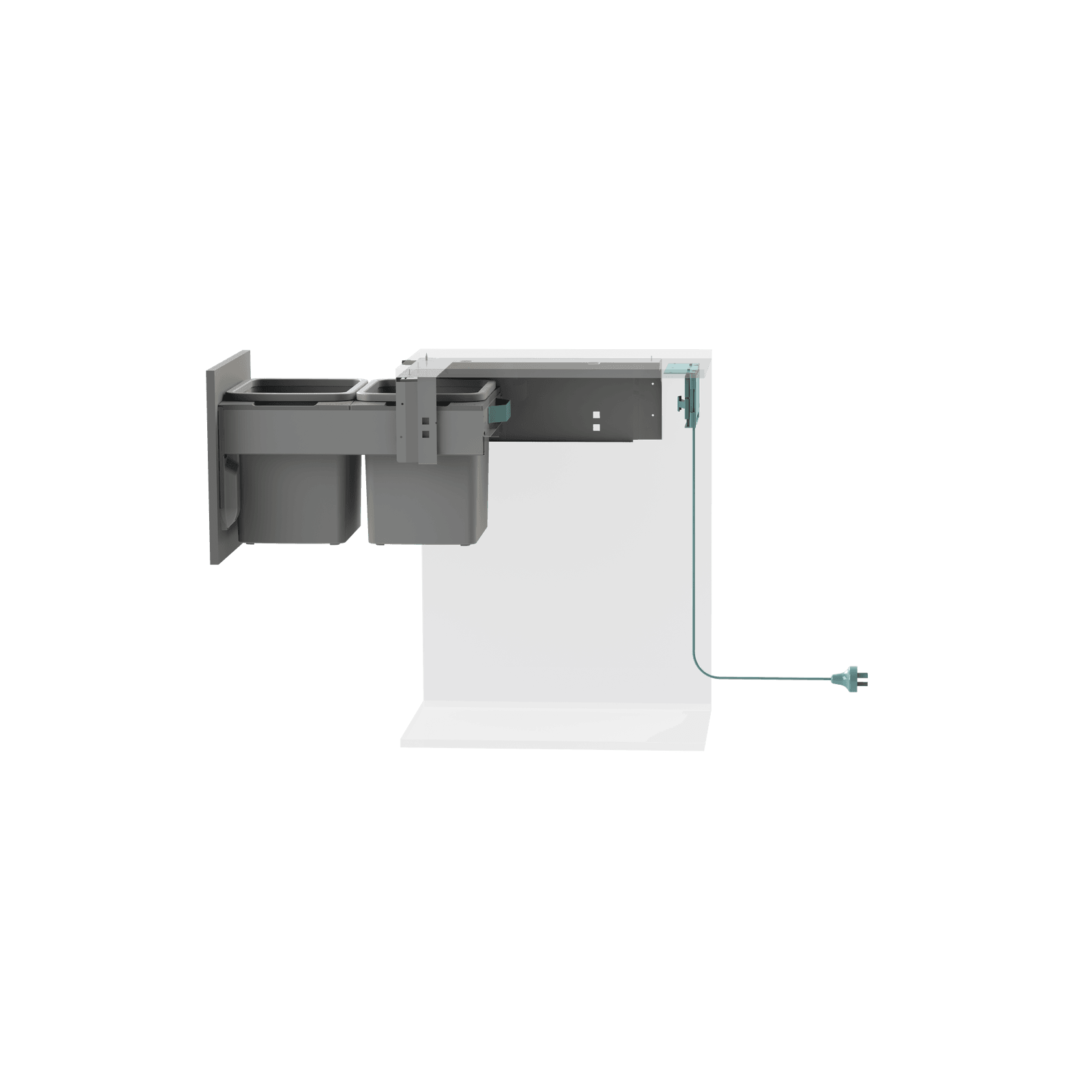 Concelo - 2 x 35L Bucket - White gallery detail image