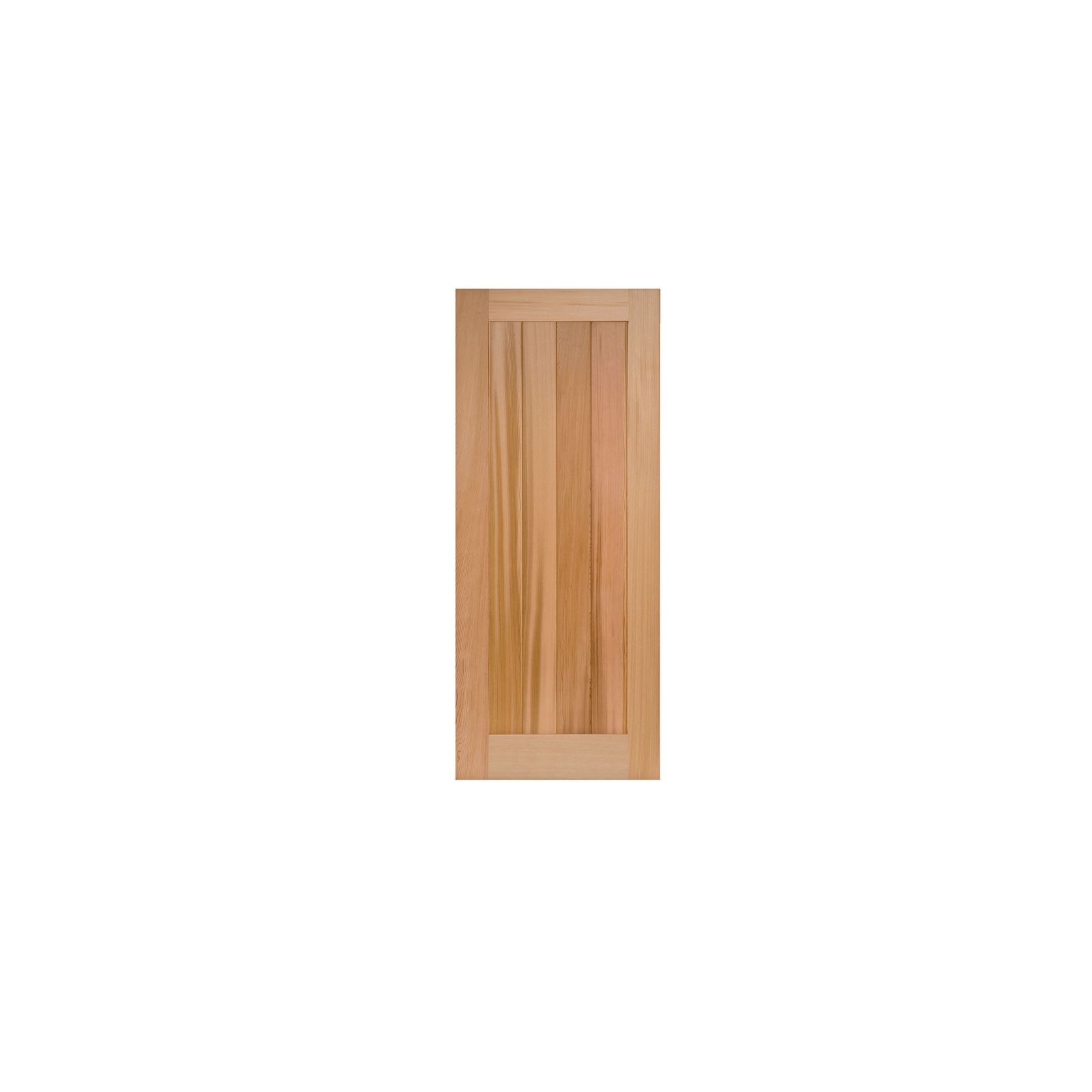 E1 Rails Solid Timber Modern Entrance Door gallery detail image