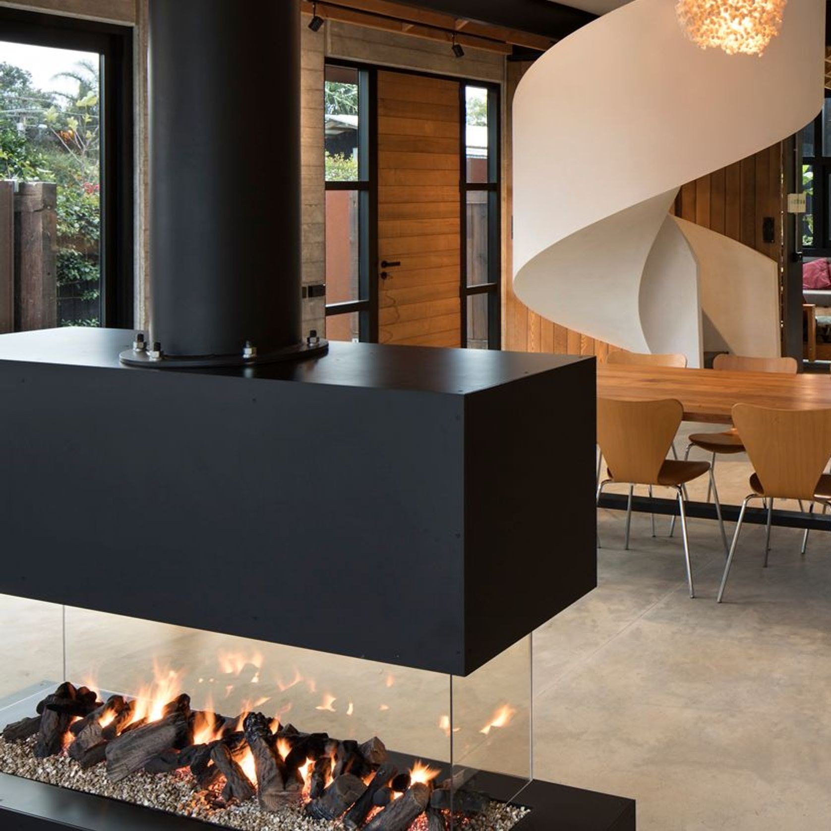 Eastside Quattro Fireplace gallery detail image