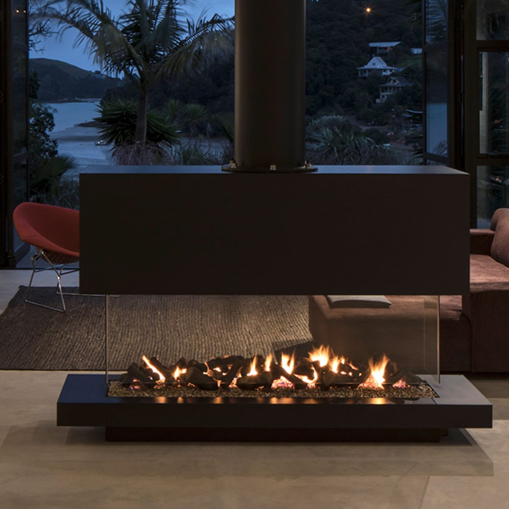 Eastside Quattro Fireplace gallery detail image