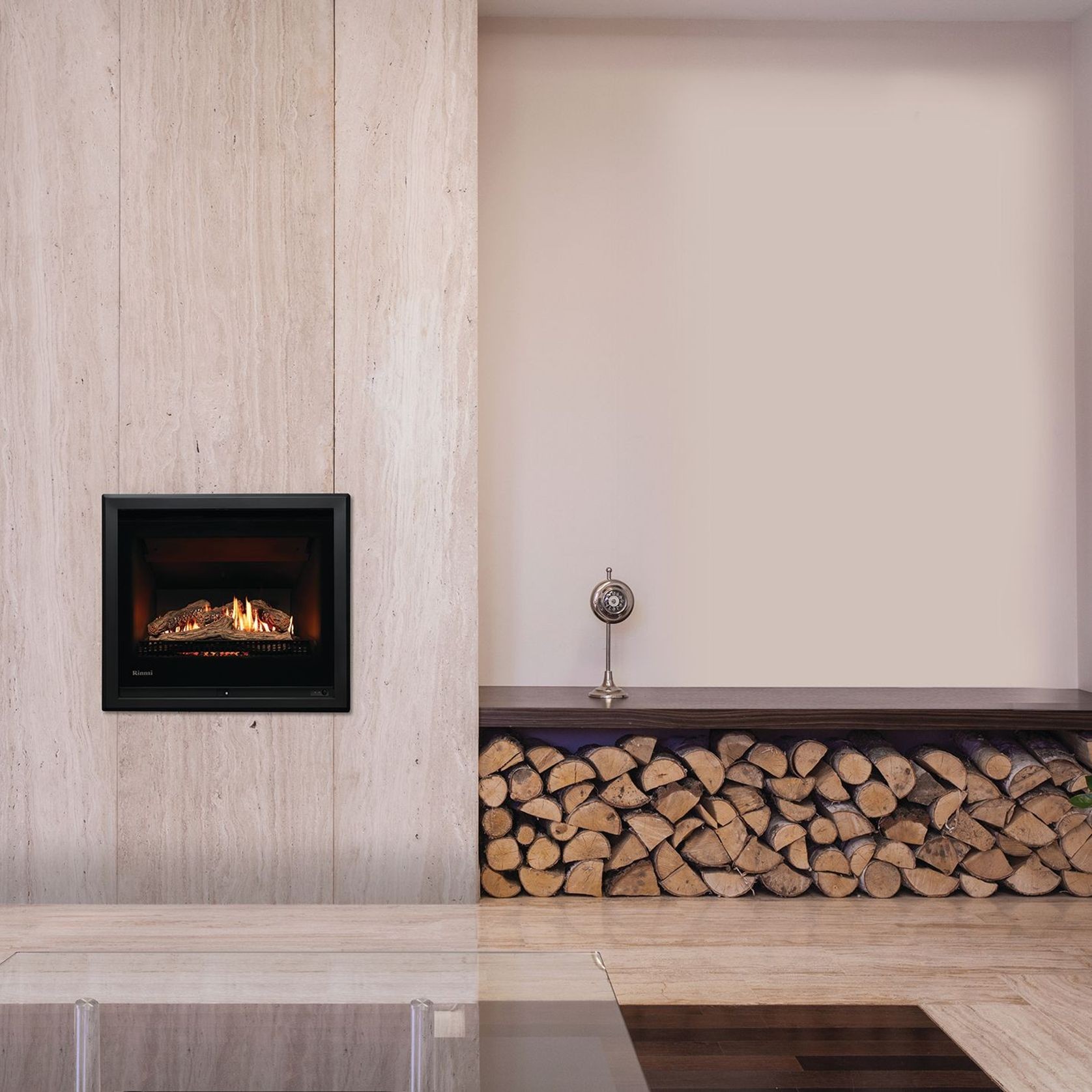 Rinnai Ember Inbuilt Gas Fireplace gallery detail image