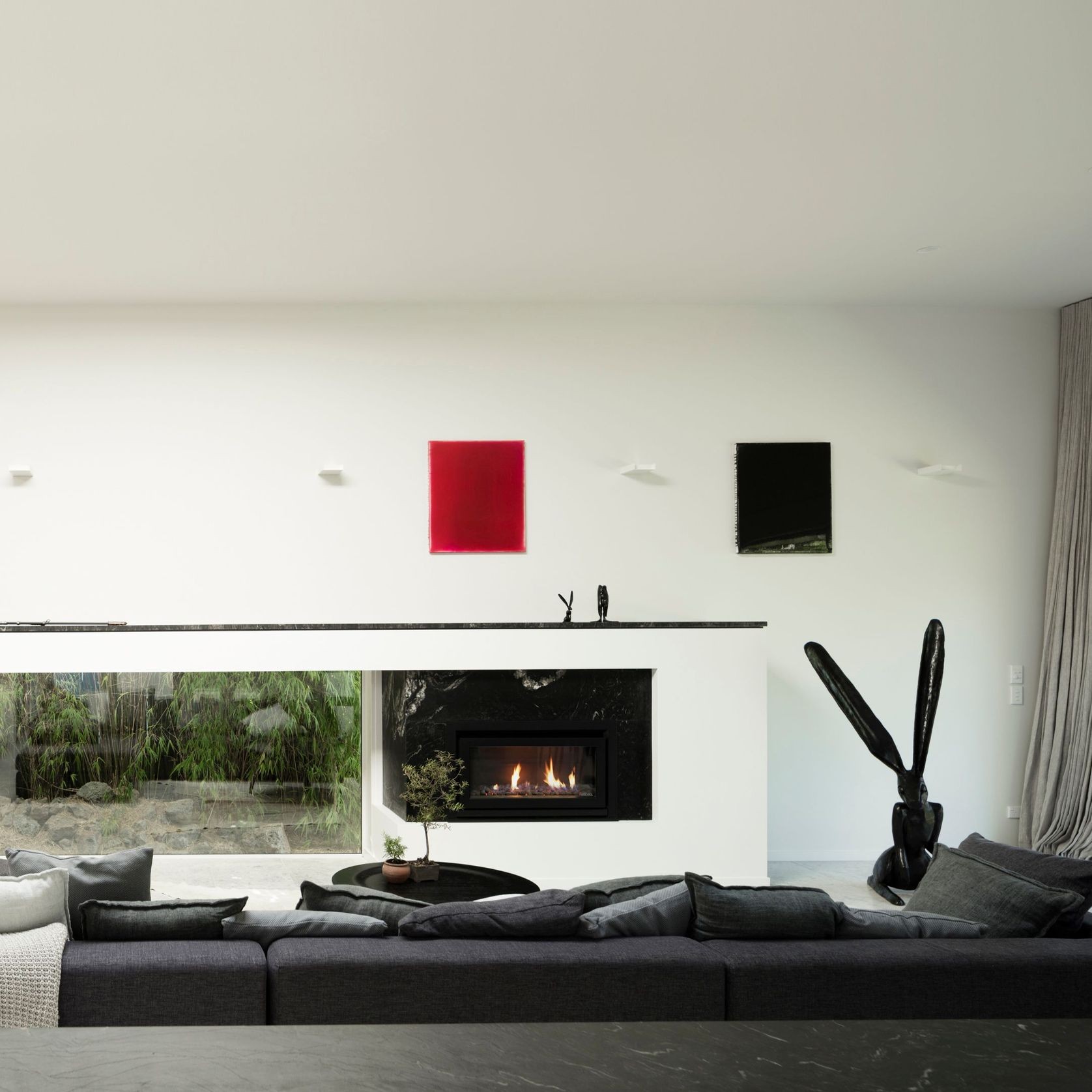 Escea DL850 High Output Gas Fireplace gallery detail image