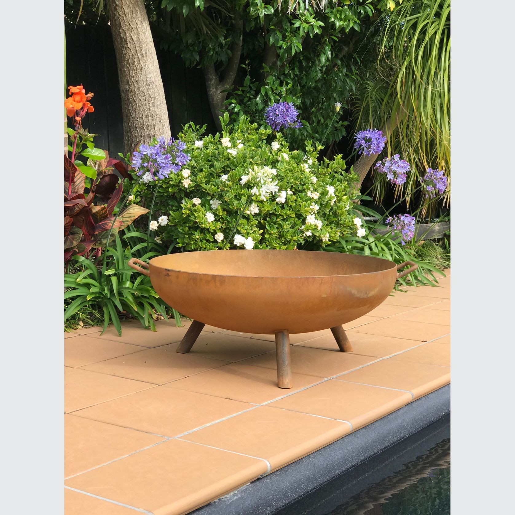 Fire Bowl Pit with Legs gallery detail image