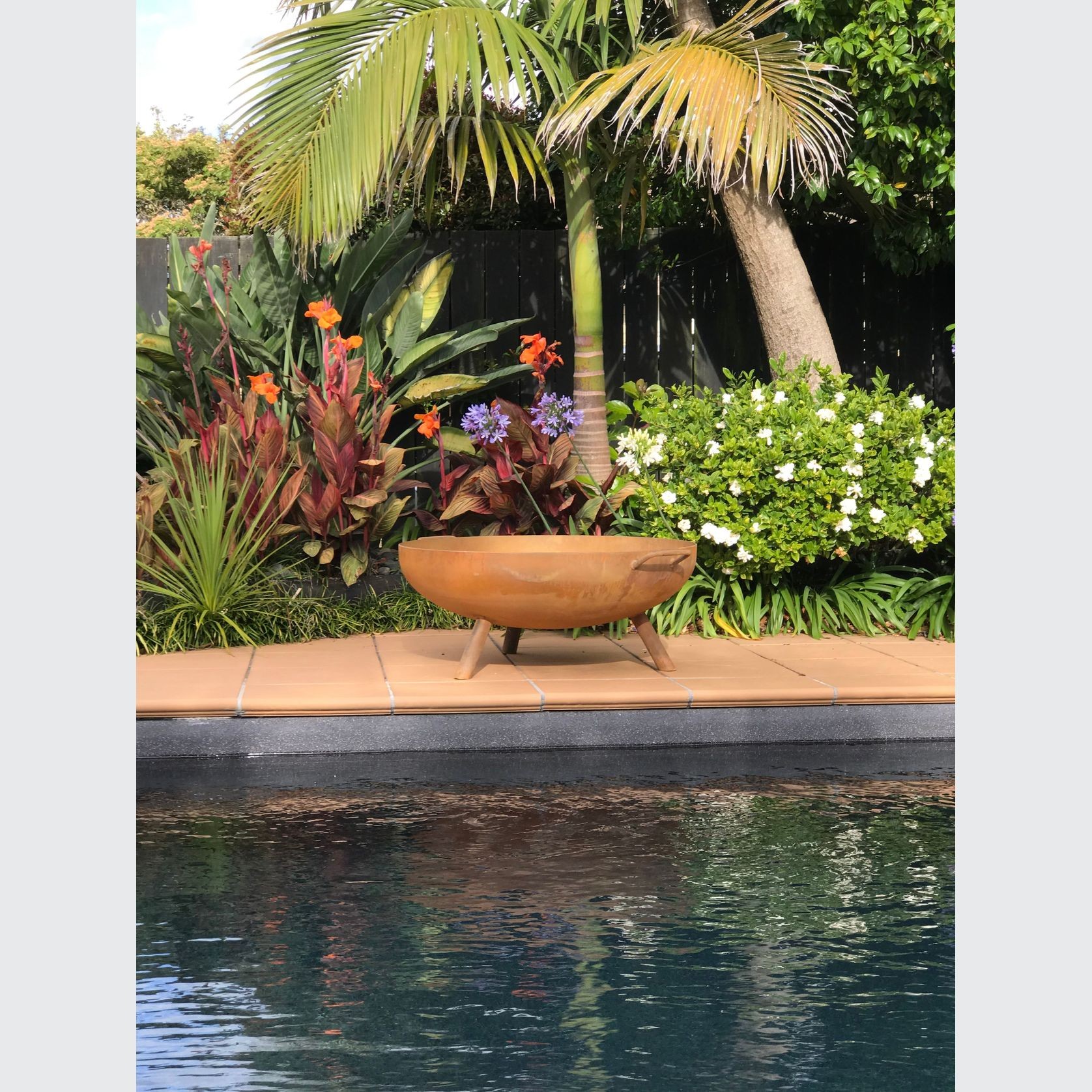 Fire Bowl Pit with Legs gallery detail image