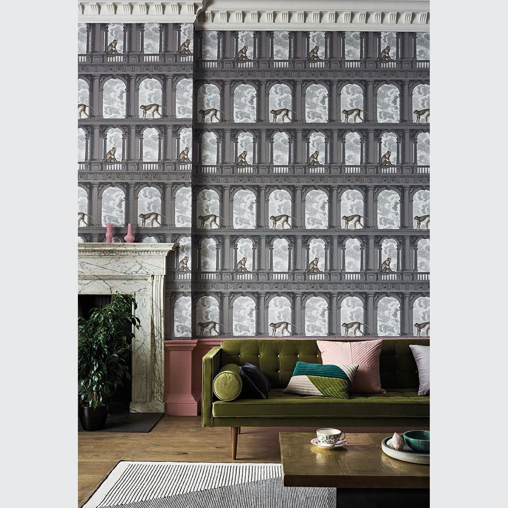 Fornasetti Senza Tempo Wallpaper by Cole and Son gallery detail image