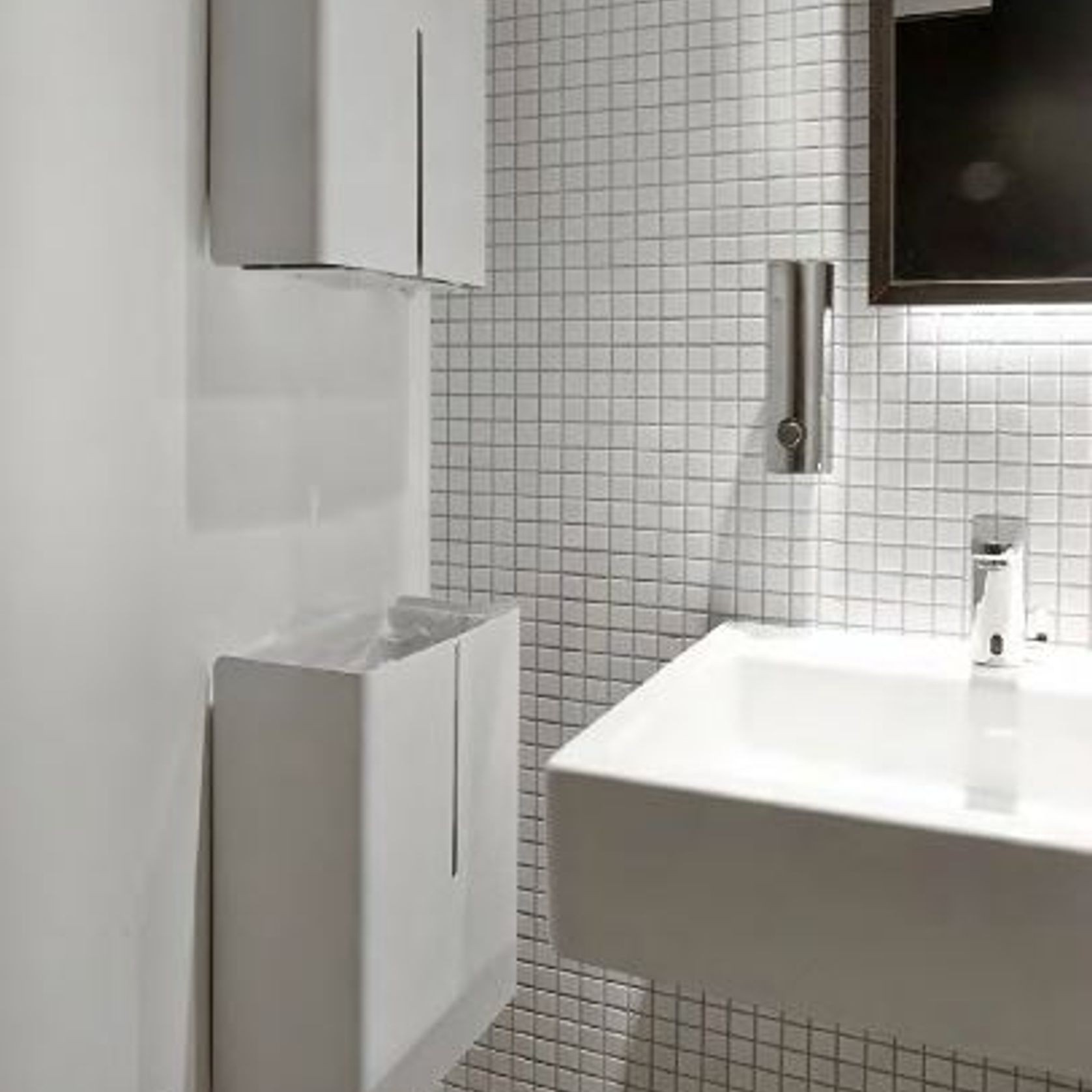 Frost Paper Bin & Dispenser gallery detail image