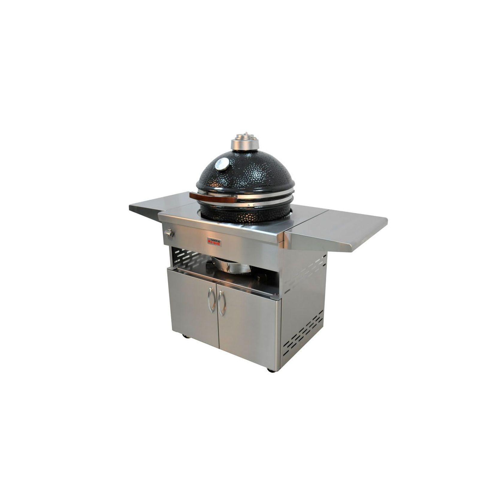 Grandfire Kamado - Integrated with SS Cart Grill gallery detail image