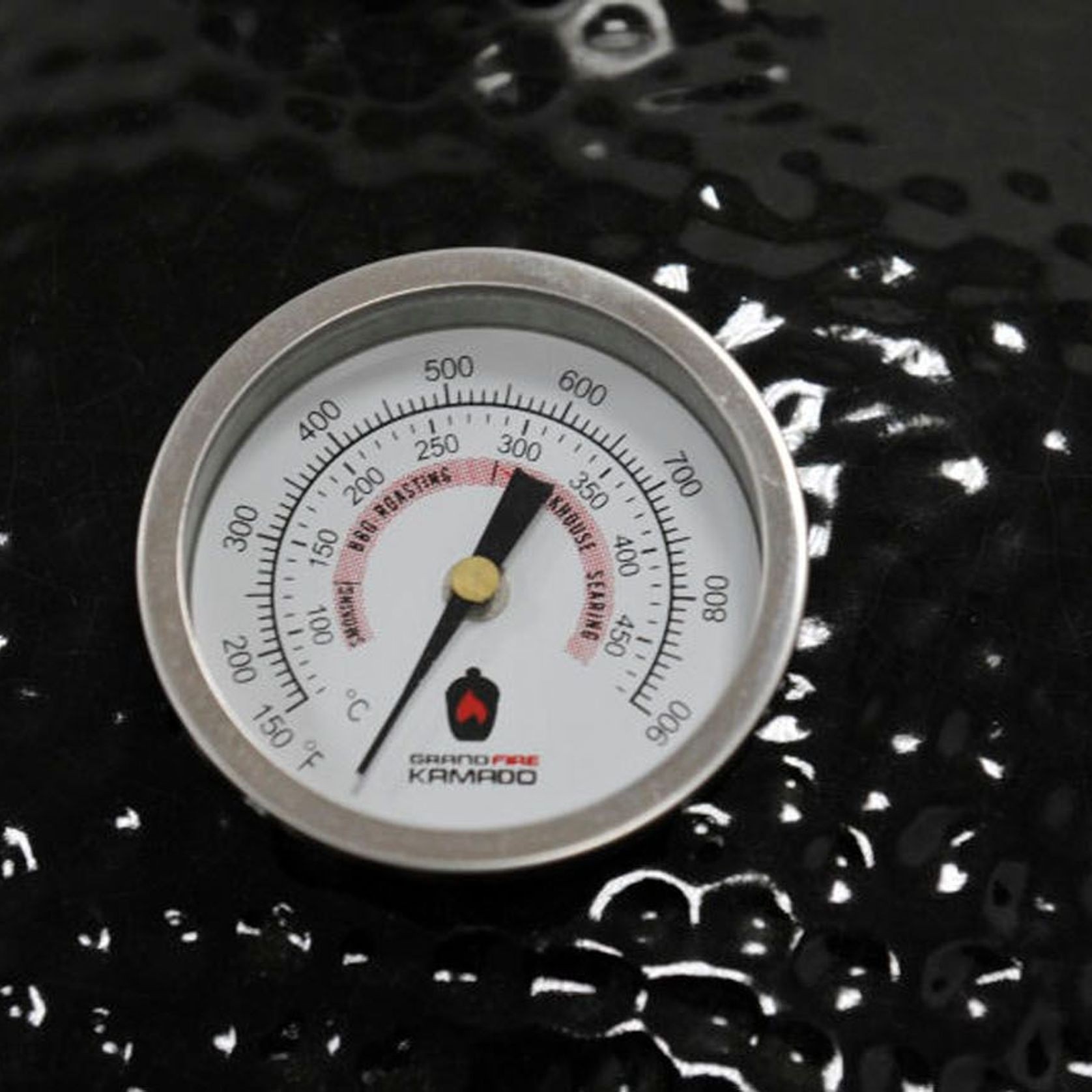 Grandfire Kamado - Integrated with SS Cart Grill gallery detail image