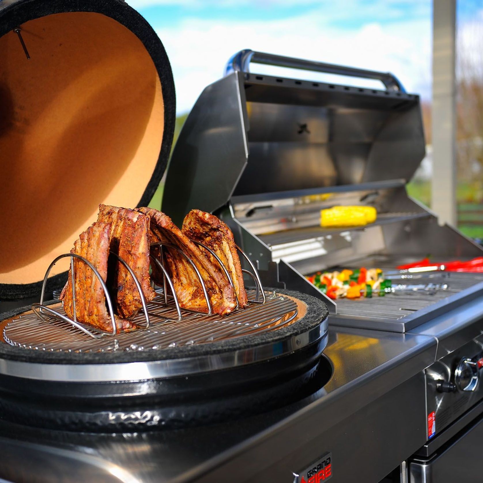 Grandfire Kamado - Stand Alone Grill gallery detail image