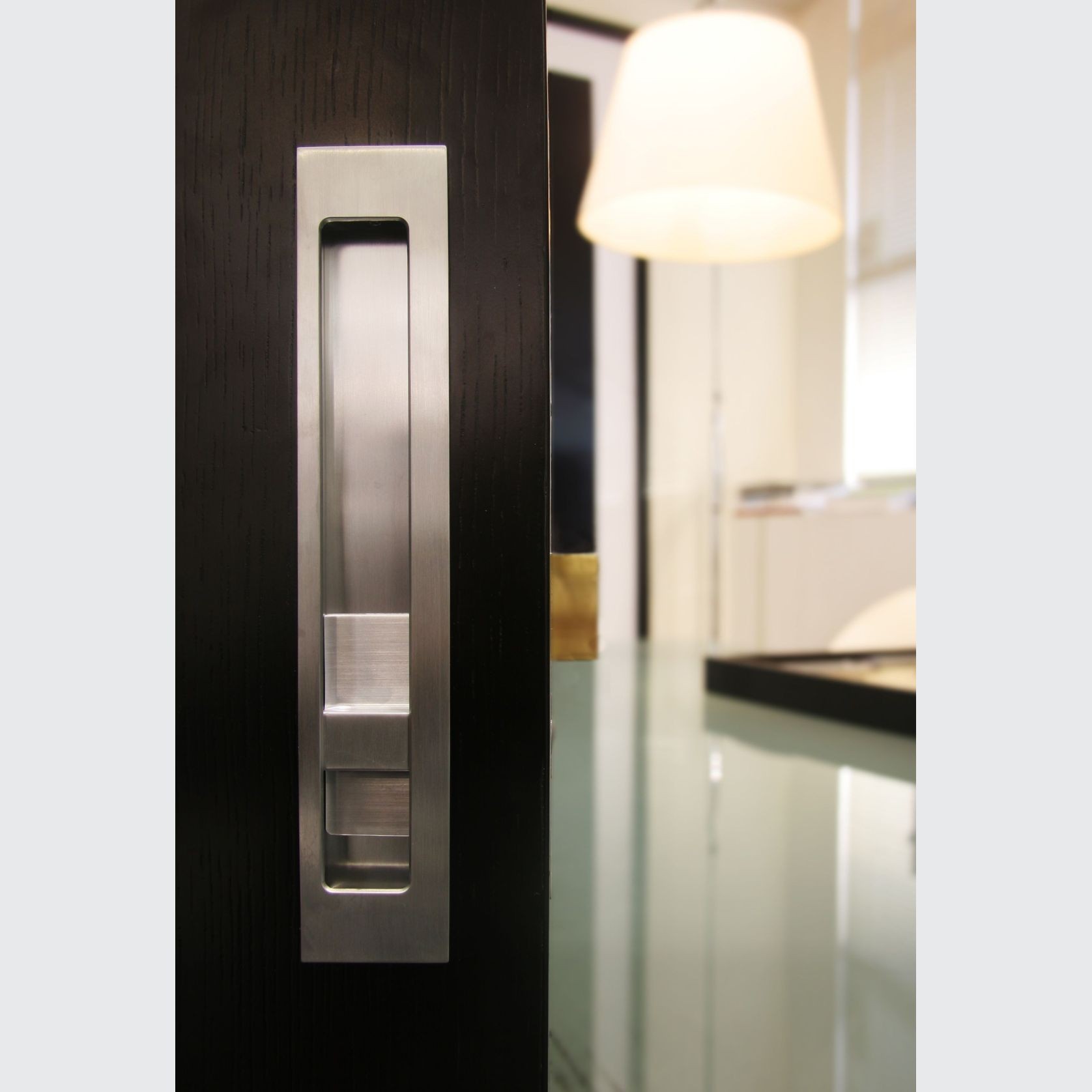 HB1650 Offset Flush Pull Lock for Sliding Doors gallery detail image