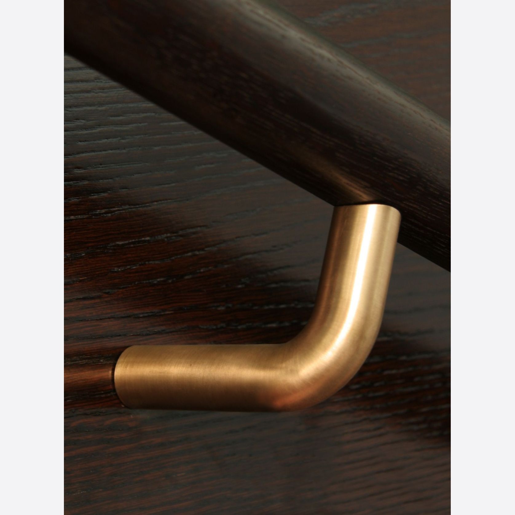 HB590 Plain Solid Bronze Stair Rail Bracket | Handrails gallery detail image