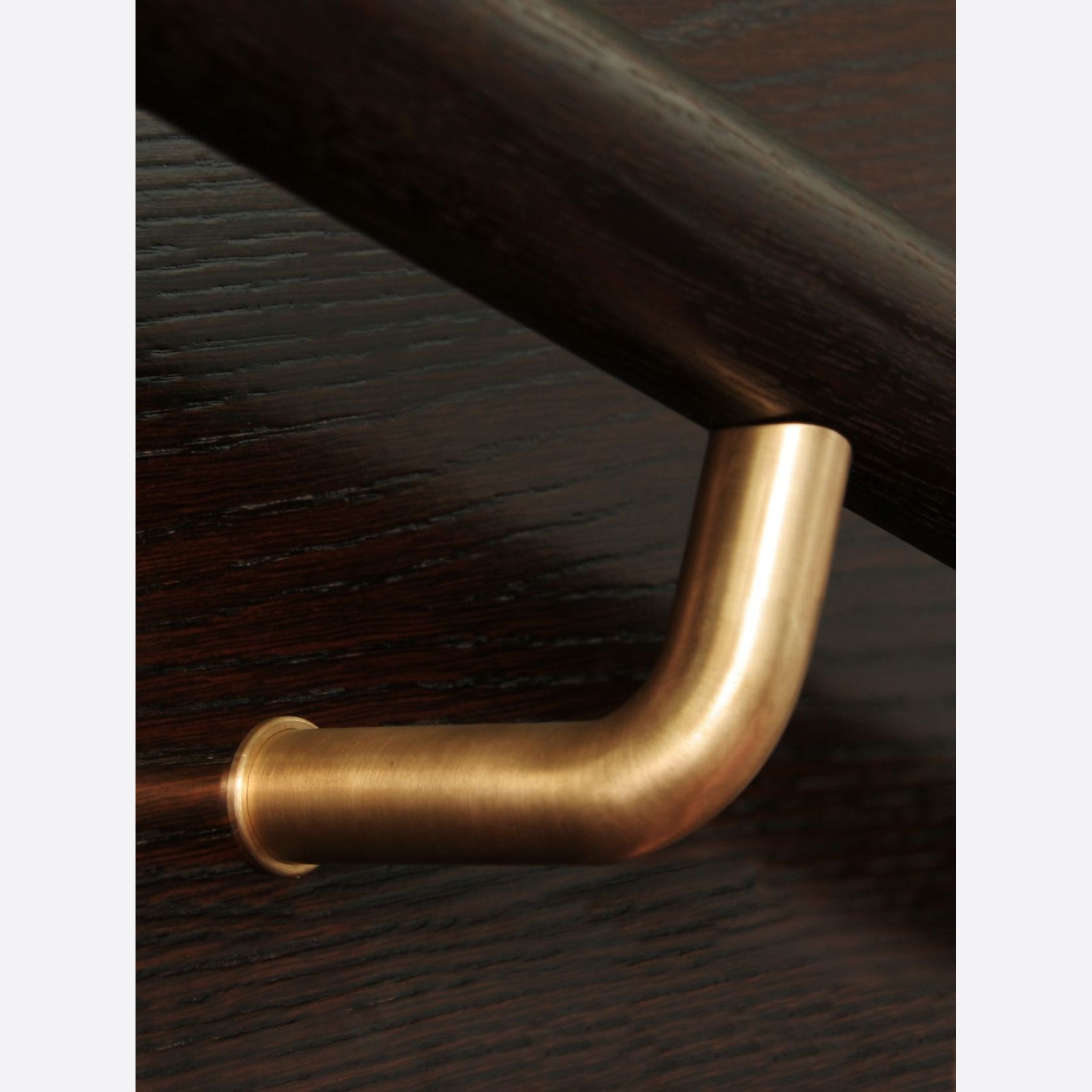 HB590 Plain Solid Bronze Stair Rail Bracket | Handrails gallery detail image