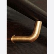 HB590 Plain Solid Bronze Stair Rail Bracket | Handrails gallery detail image