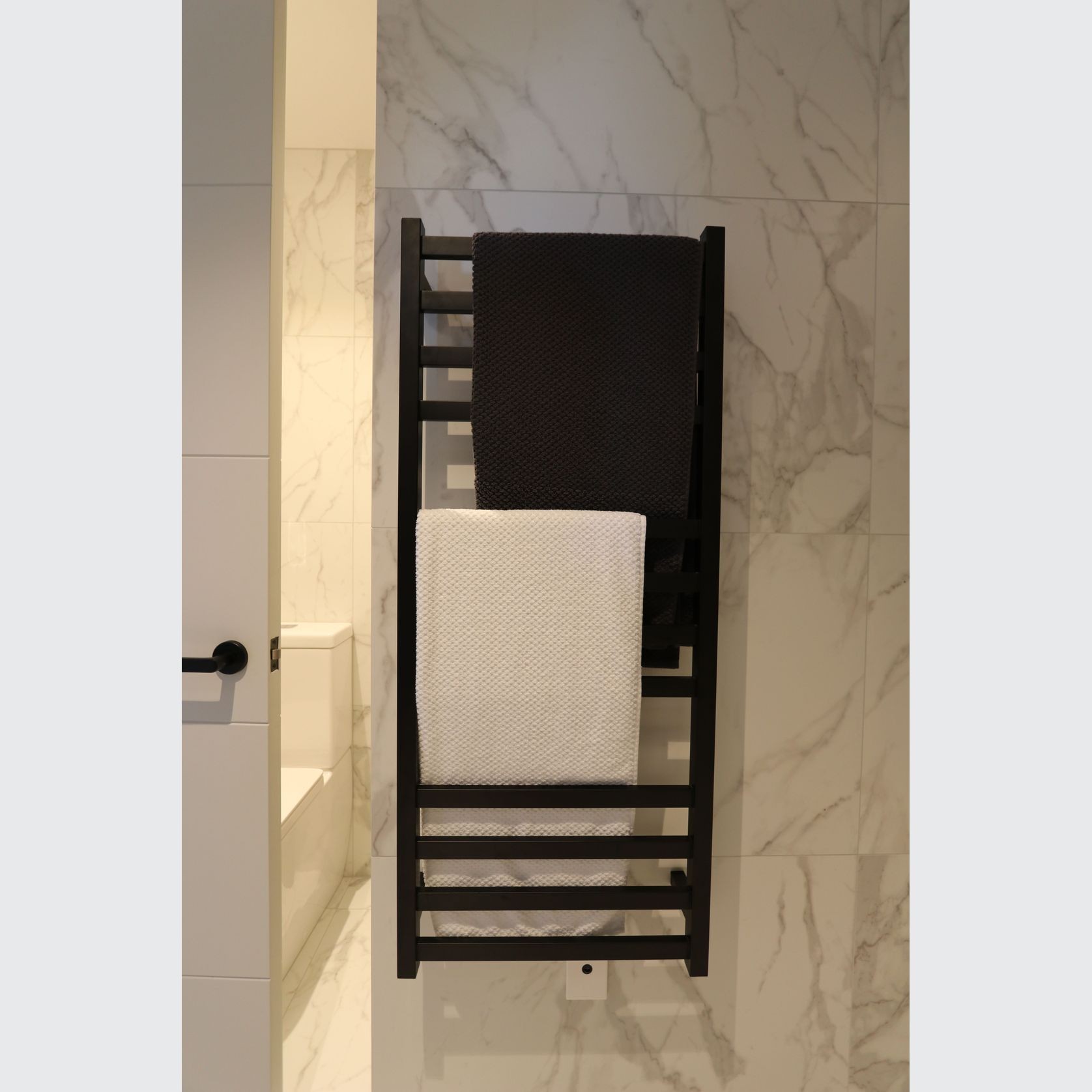 Code 12-Volt Square Heated Towel Ladder gallery detail image