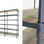 Industrial Metal Bookshelf - Large gallery detail image