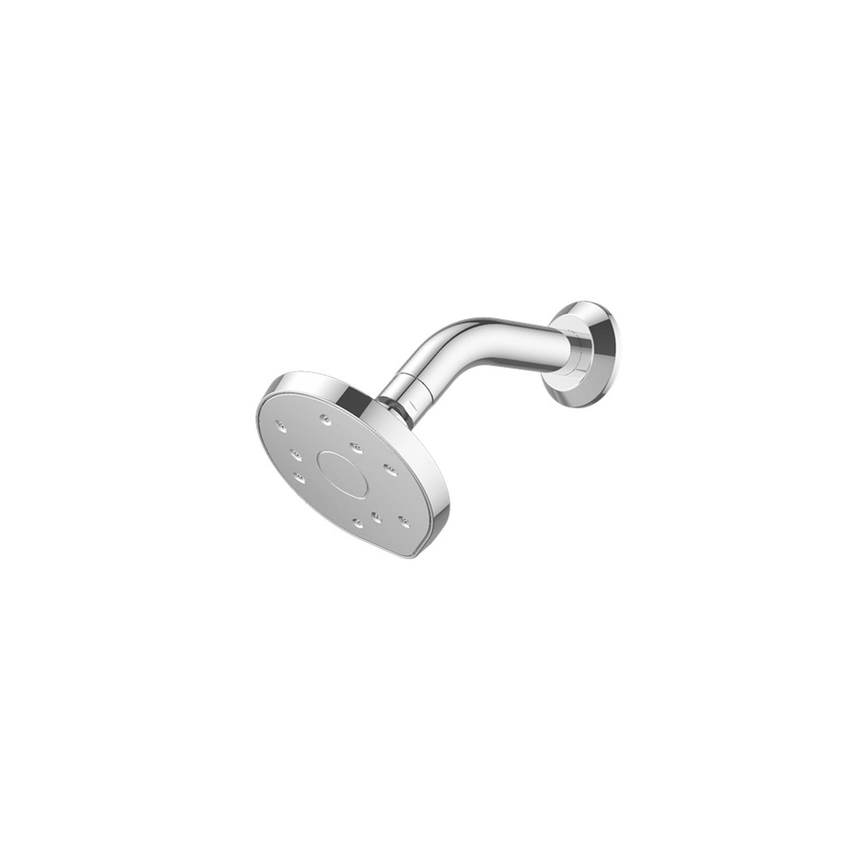 Kiri MKII Satinjet Low Flow Wall Shower Head gallery detail image