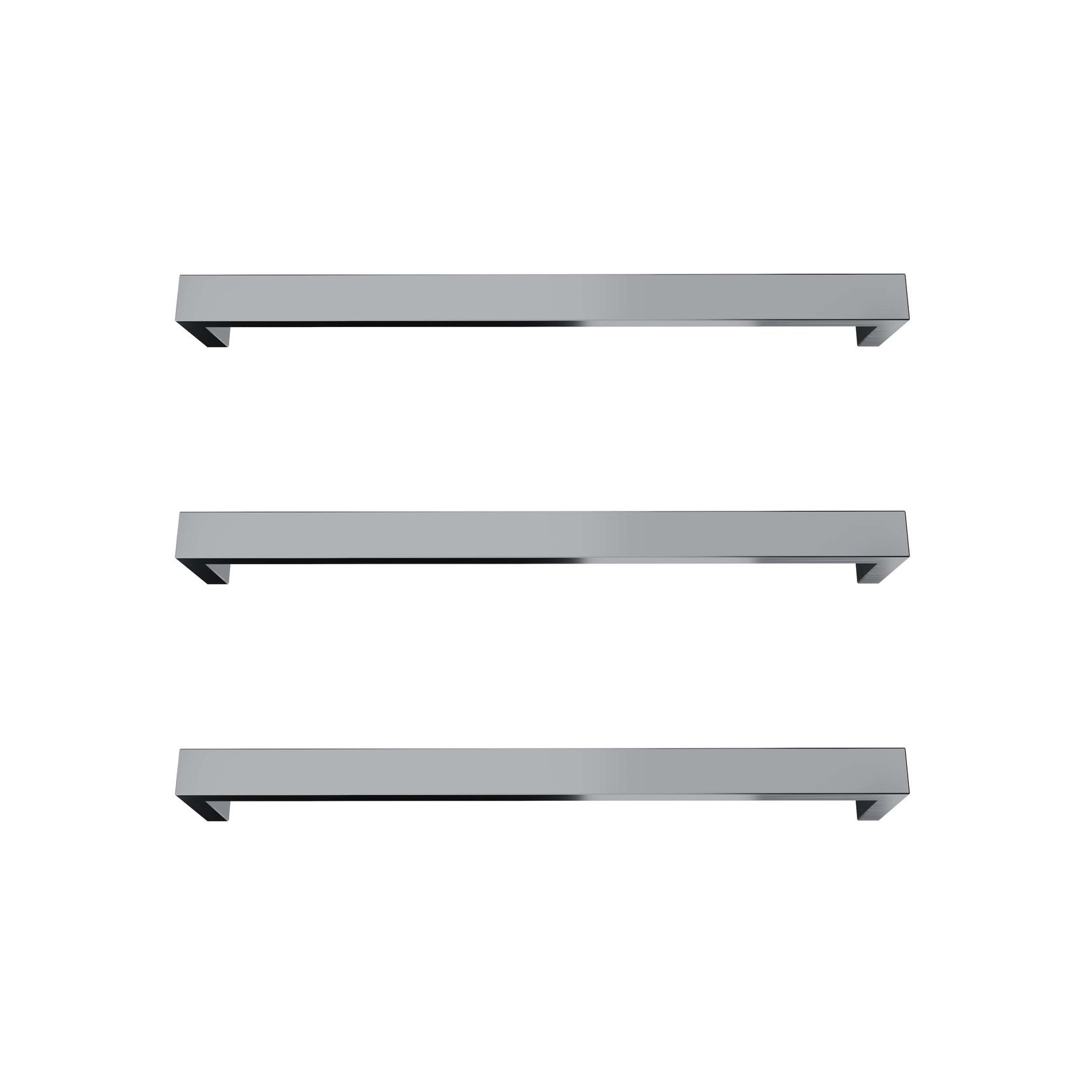Largo Square Heated Towel Rail - 832mm gallery detail image