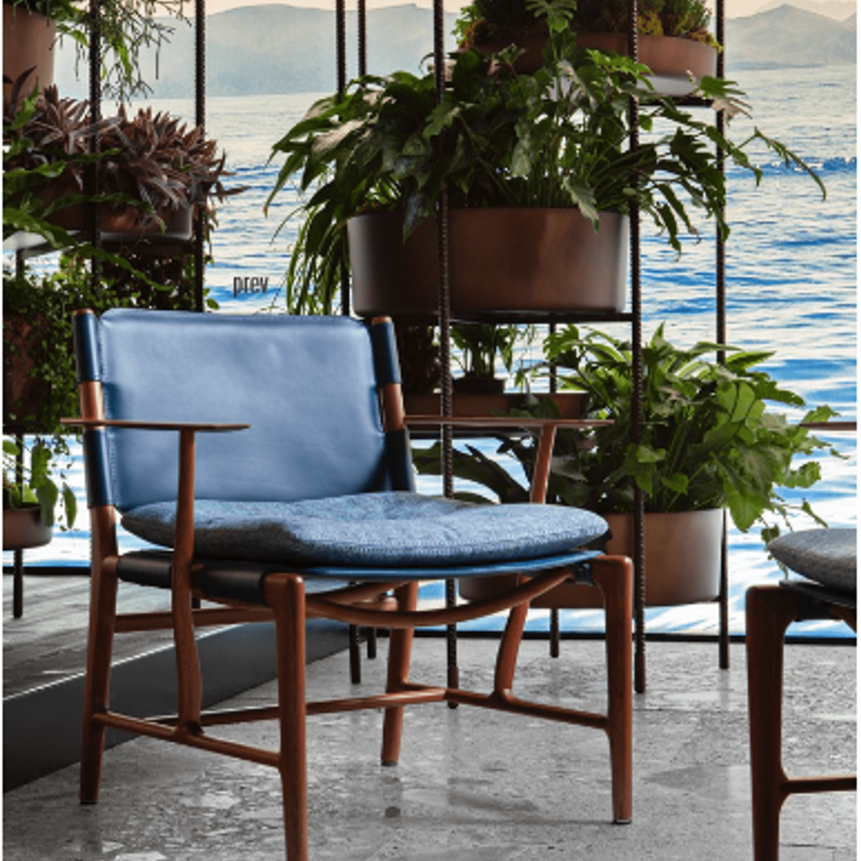 Levante Chair With Arms By Exteta gallery detail image