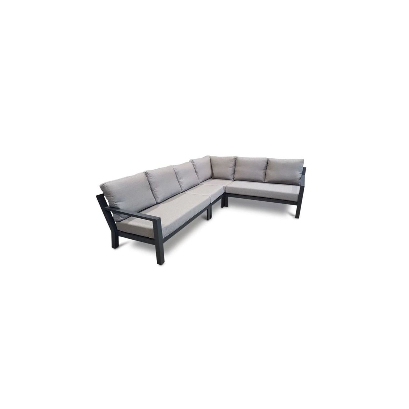 Life Timber Outdoor Aluminium Modular Corner Lounge Set gallery detail image