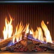 Rinnai Linear 800 Gas Fireplace with FlameTech gallery detail image