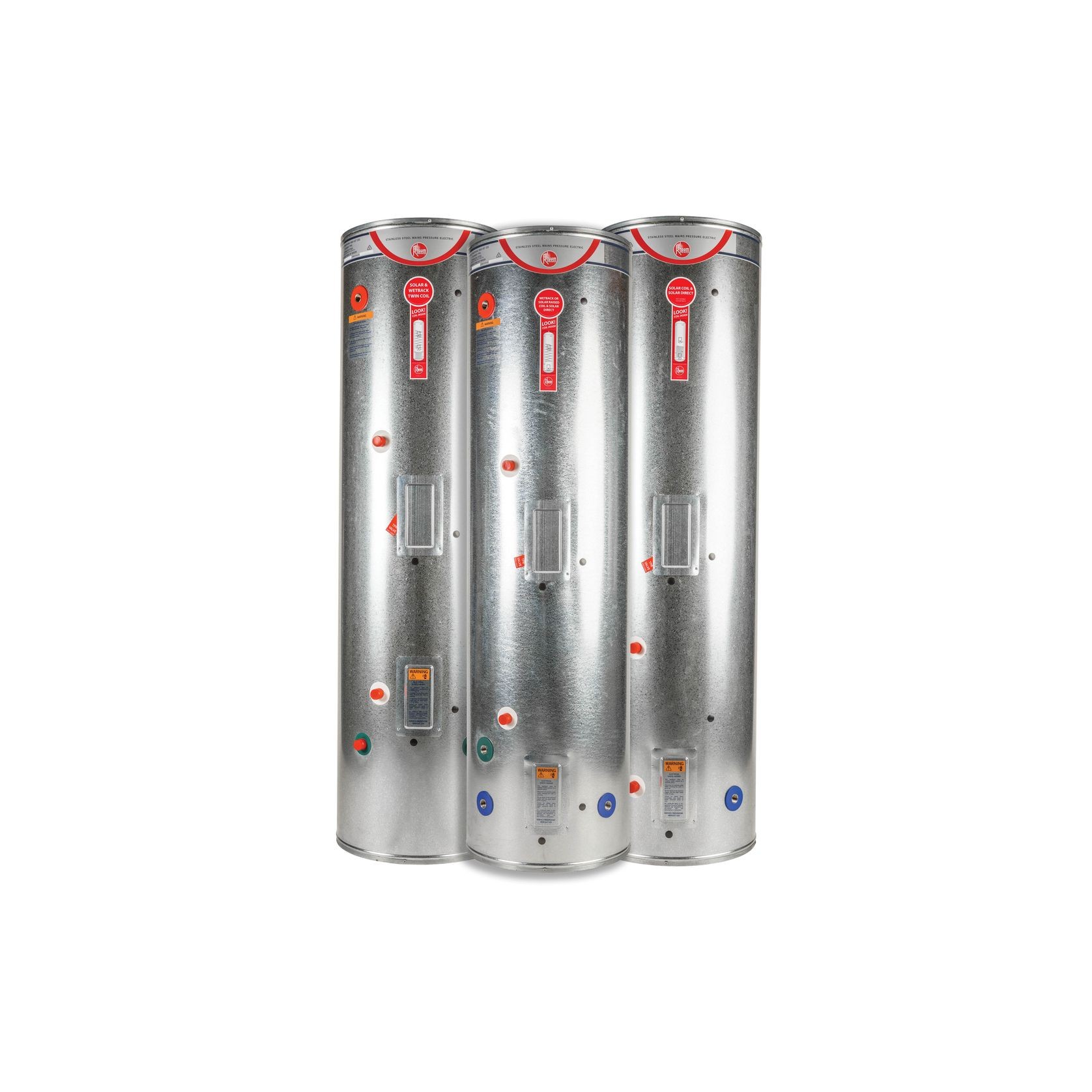 Mains Pressure SS Coil Electric Hot Water Cylinder gallery detail image