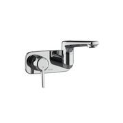 Max Wall Mounted Swivel Basin / Bath Mixer Medium gallery detail image