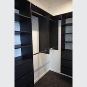 METRO range - Wardrobe in "Black" with textured finish gallery detail image