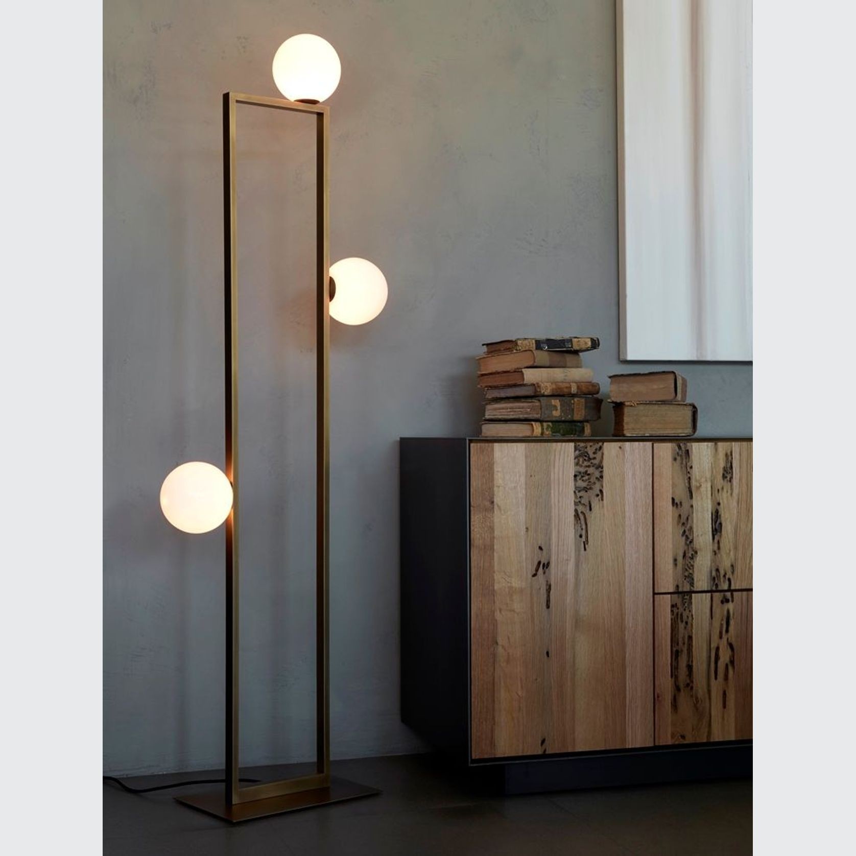 Mondrian Glass Floor Light gallery detail image