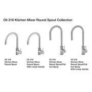 Oli 316 Kitchen Mixer Round Spout gallery detail image