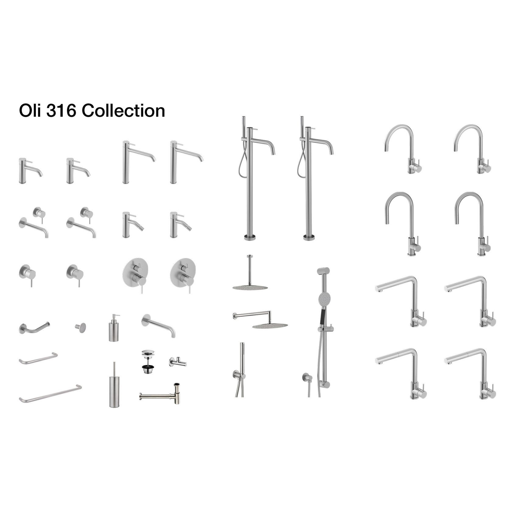 Oli 316 Vessel Basin Mixer gallery detail image