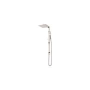 Olympia Brushed Nickel Square Double Head Shower VOP73SBN gallery detail image