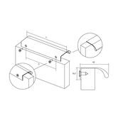 ONA Edge mount handle gallery detail image