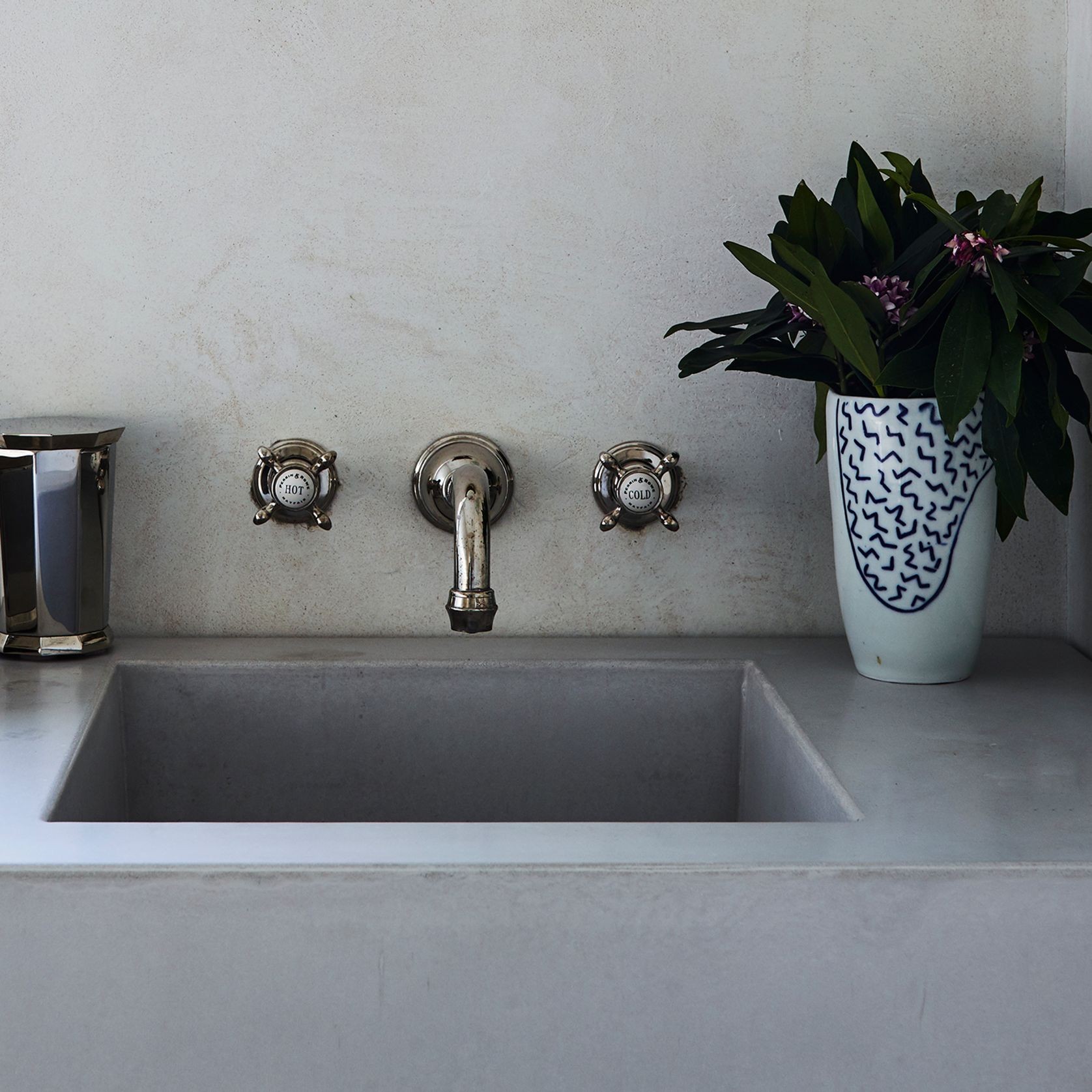 Perrin & Rowe Wall Mounted Country Basin Set gallery detail image