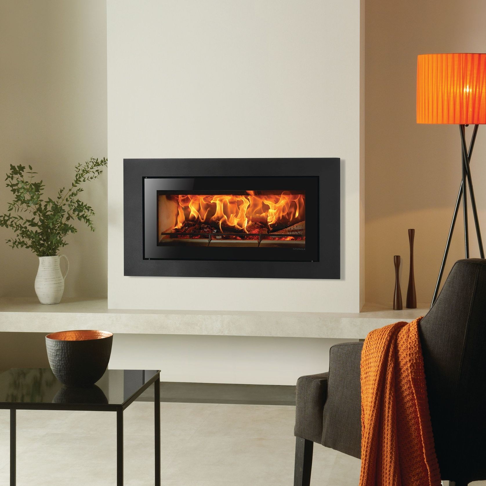 Stovax Studio 2 Clean Air  (NZ) Wood Fireplace gallery detail image