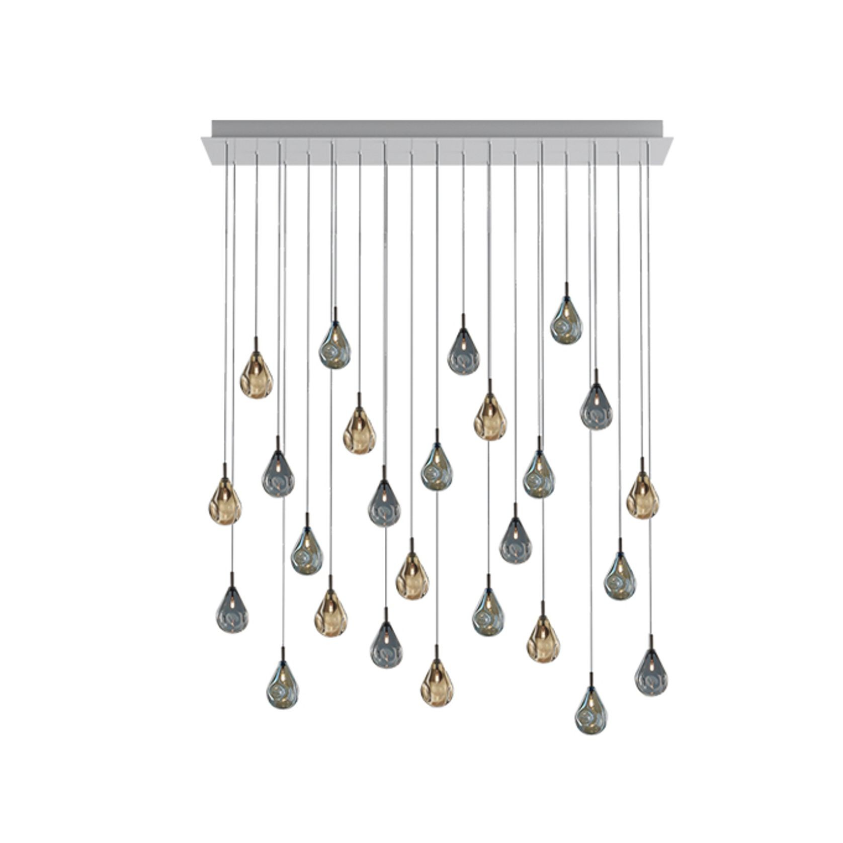 Soap Mini Chandelier 26 Pcs Square  gallery detail image