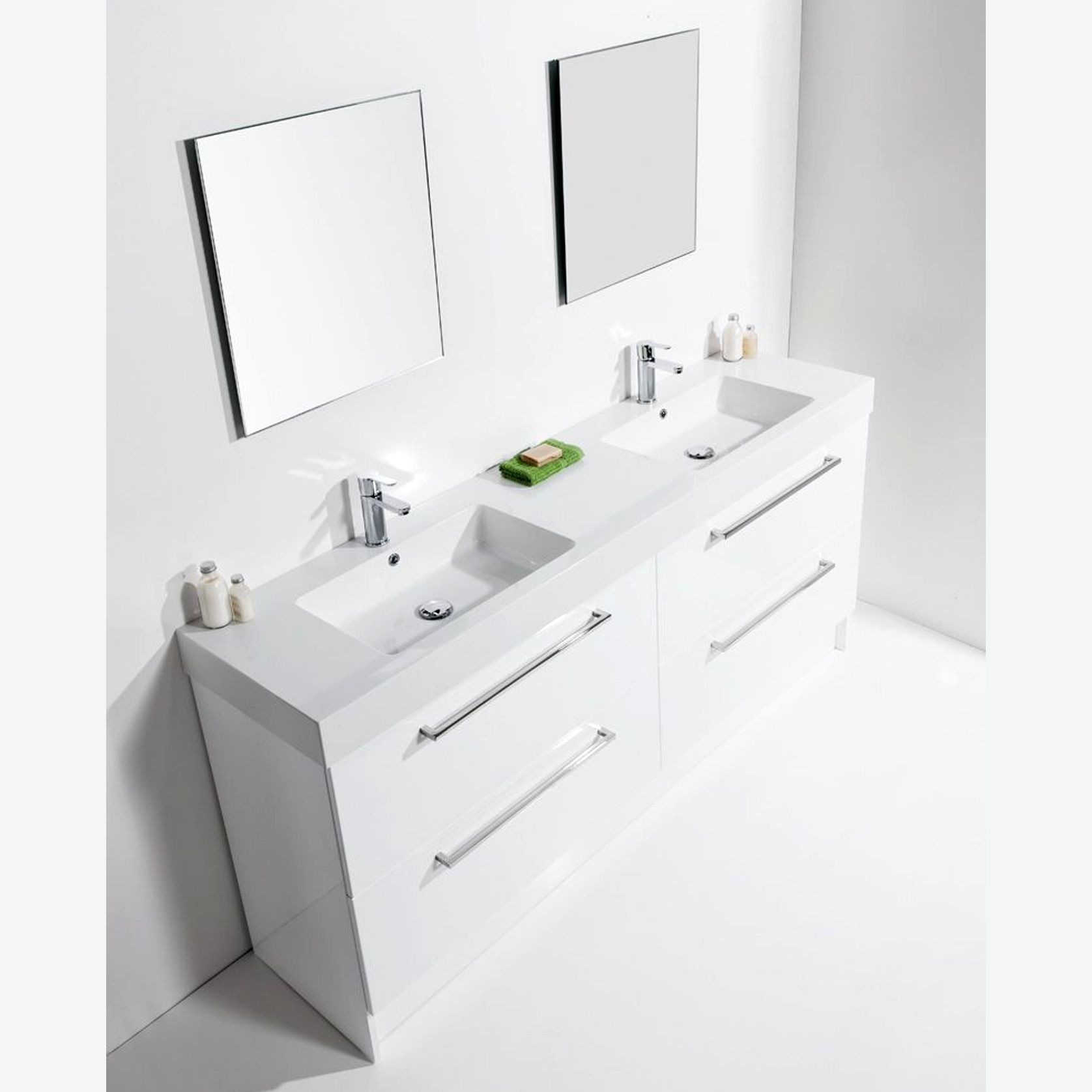 Splash Floorstanding Vanity, 4 Drawers gallery detail image