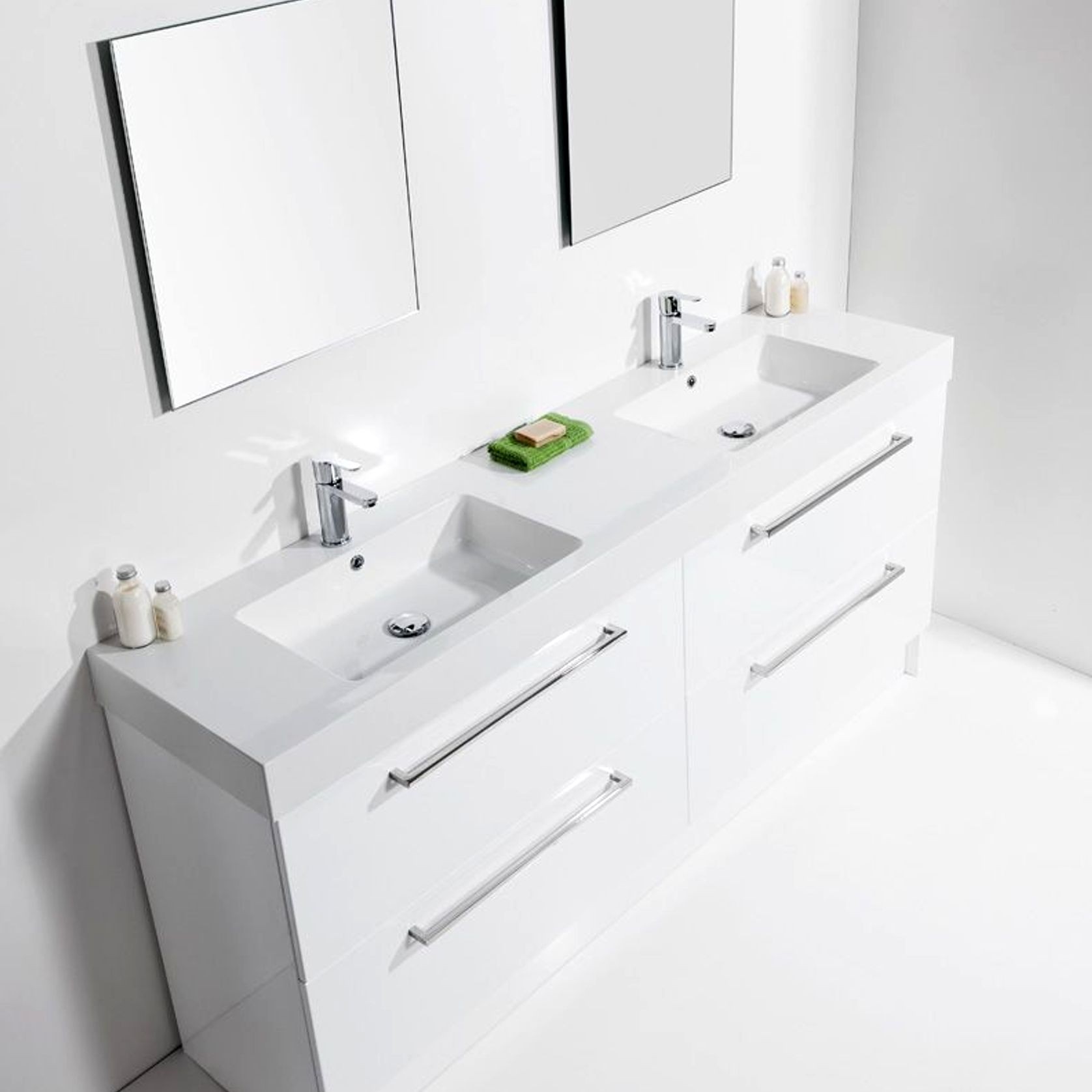 Splash Floorstanding Vanity, 4 Drawers gallery detail image